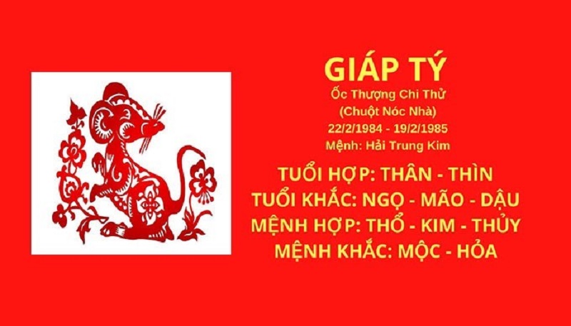 phong thuy tuoi giap ty 1984